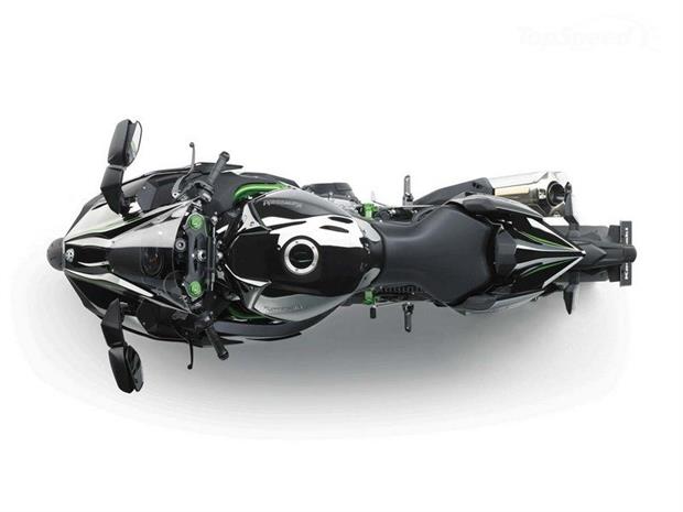 بررسی موتورسیکلت کاوازاکی Ninja H2 مدل 2015